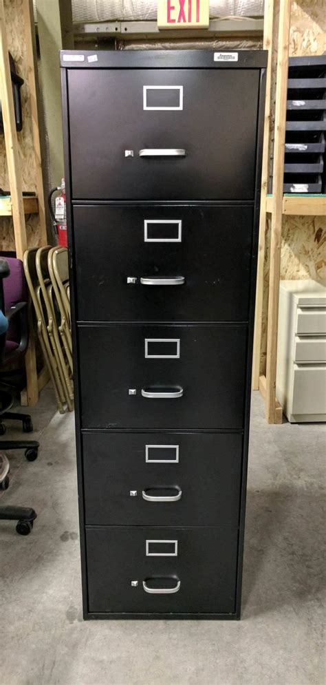 locking file cabinet 5 drawers